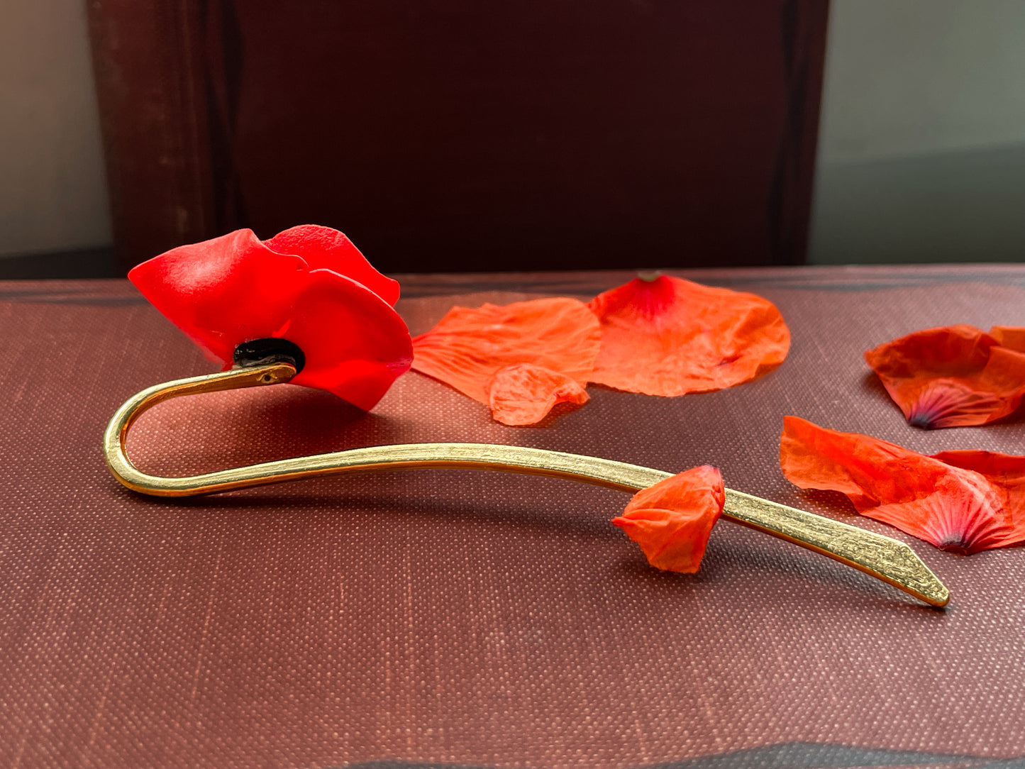 Záložka Papaver rhoeas (vlčí mák)