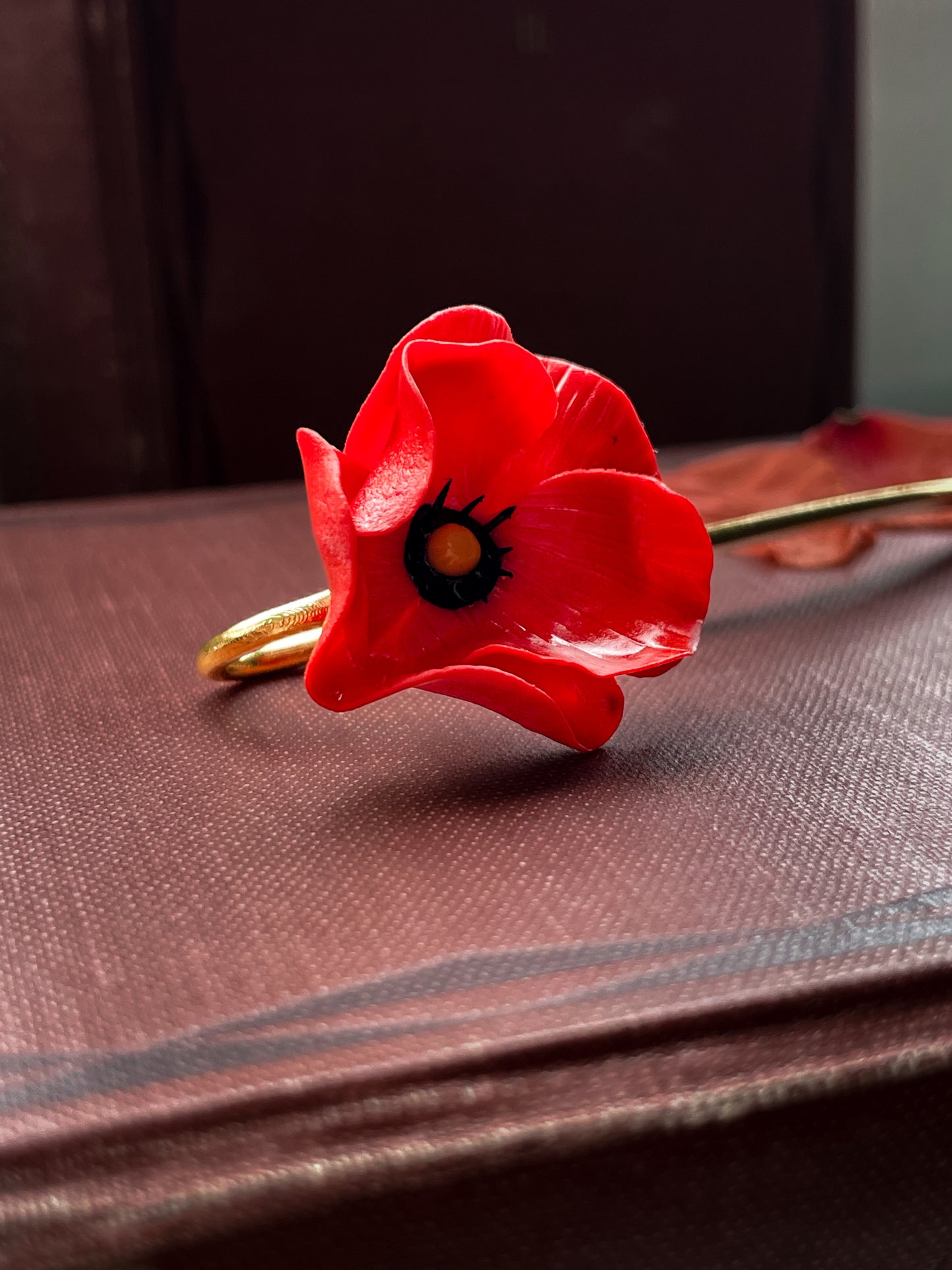 Záložka Papaver rhoeas (vlčí mák)