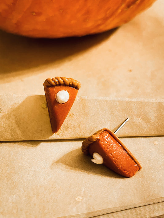 Náušnice Dýňový koláč