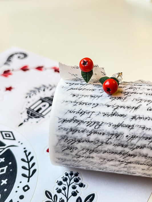 Náušnice Jeřabiny III