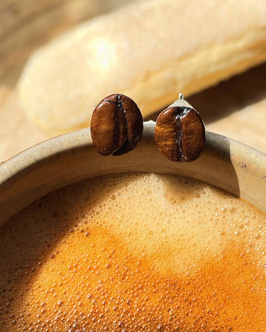 Naušnice Coffea arabica (káva)